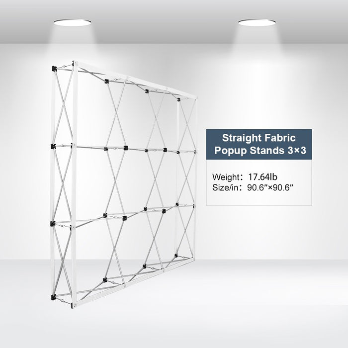 Straight Fabric Popup Display