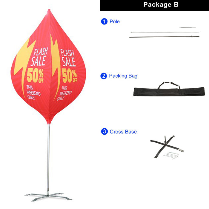 Spinning Dart Banner With Accessories Package B